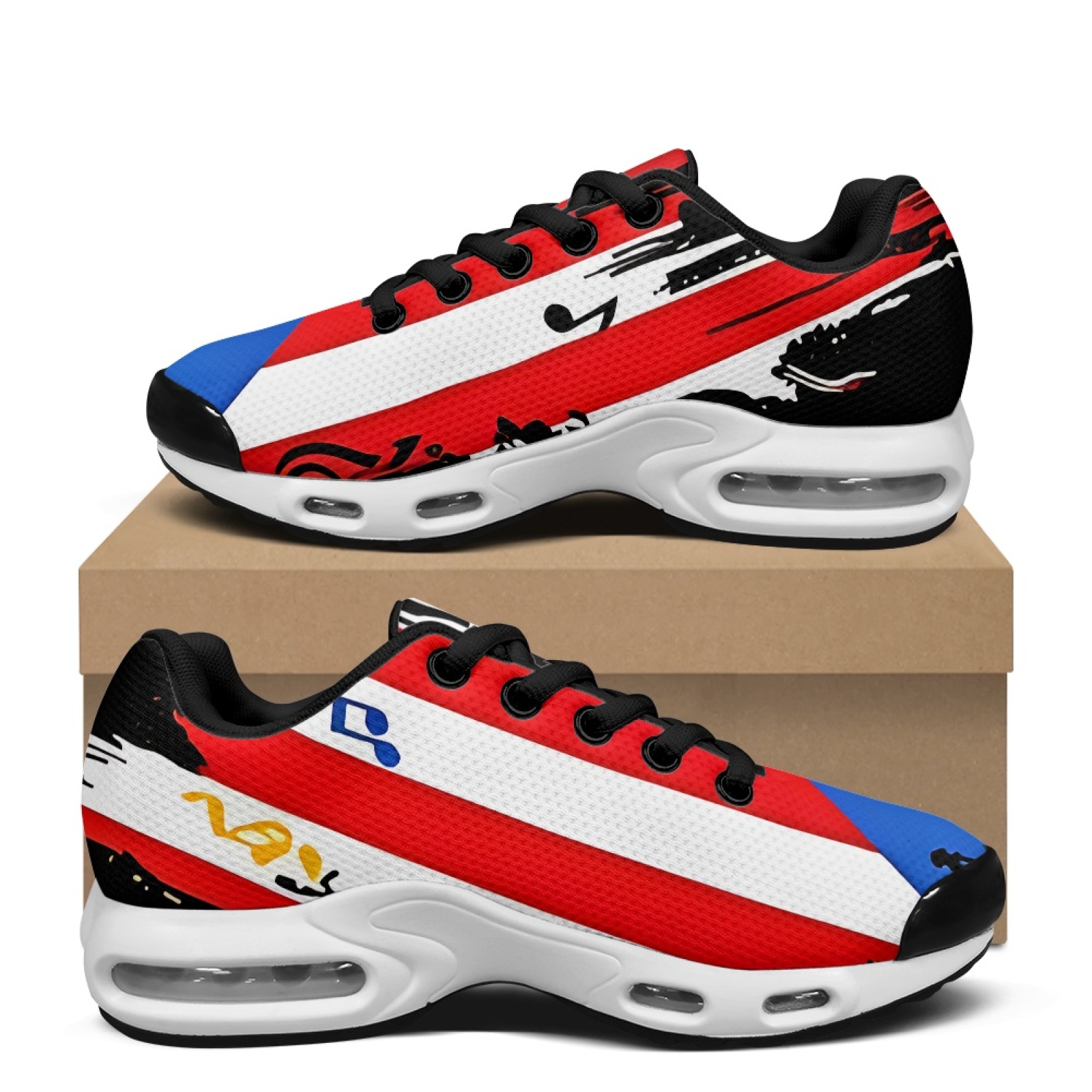 Air Cushion Jogger Shoes Men - PENSTROLL Mesh Chunky Air Cushion Walking