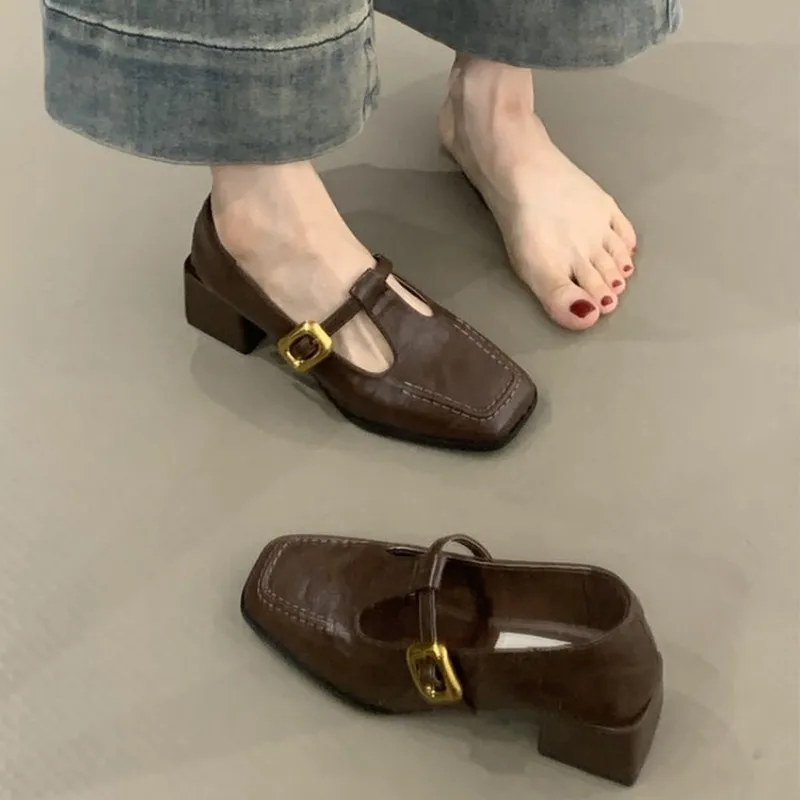 Women Square Toe T-Strap Mary  - Women'S Shoes review and price