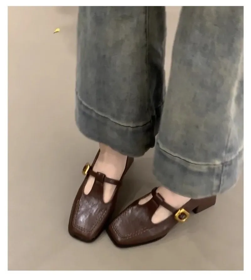 Women Square Toe T-Strap Mary  - Women'S Shoes review and price