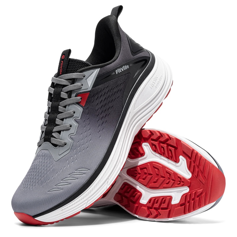 Fitville Men's Sports Sneakers - Wide Toe Box Running Sneakers review and price