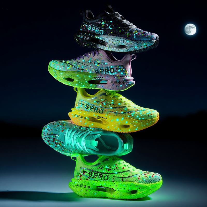New Soft Sole Cushioning Men's - Reflective Night Running Shoes review and price