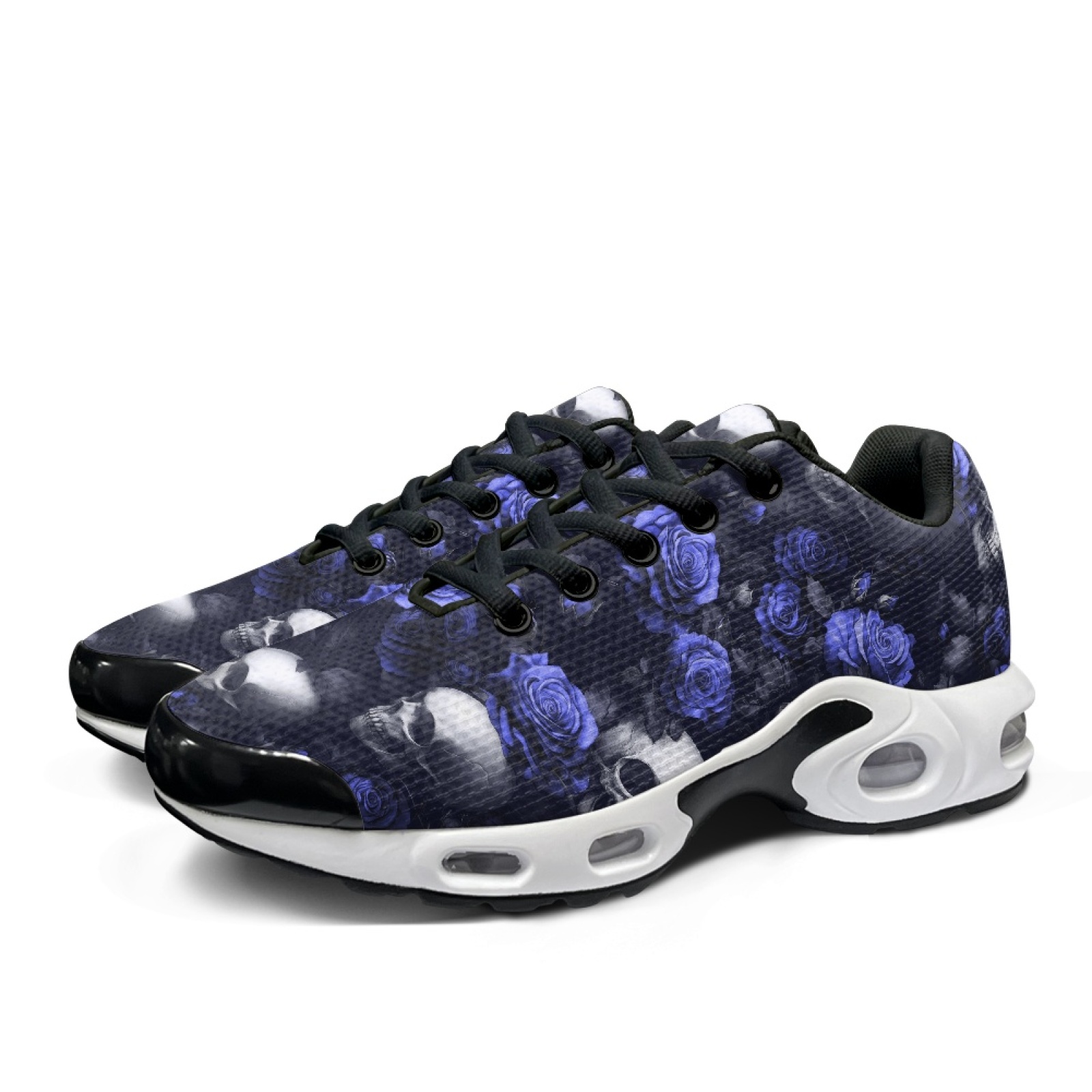 PENSTROLL Blue Rose Skull Mesh - Air Cushion Jogger Shoes Men review and price