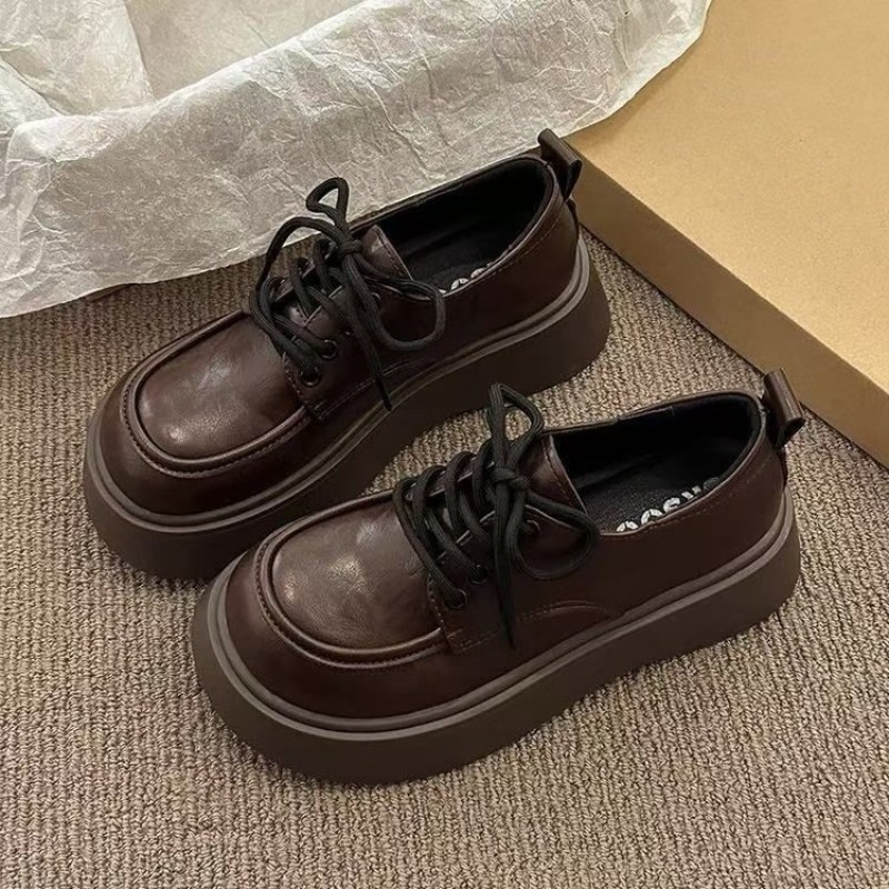 Women Vintage Brown Lace‑up Pl - Women'S Shoes review and price